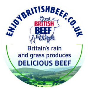 Sticker promoting GBBW that will be on beef cuts in various supermarkets